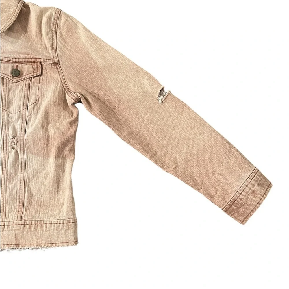 Women NY Jeans Brown Jacket Size Medium - Picture 6 of 11